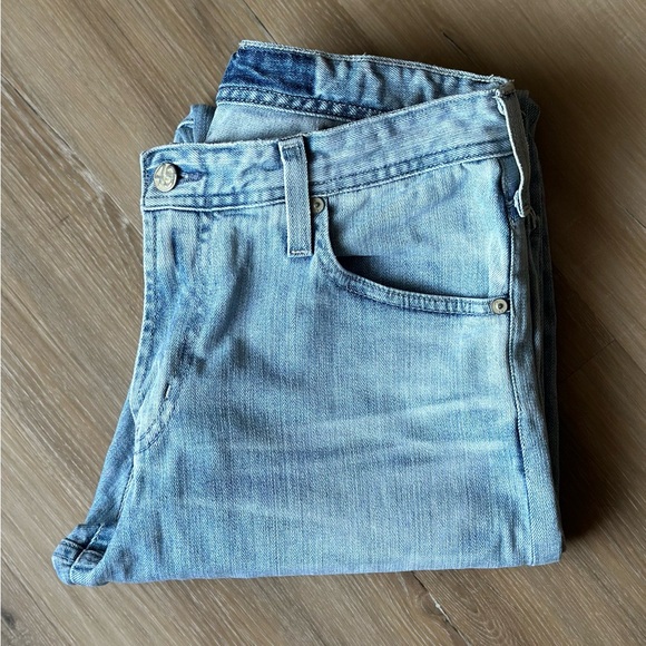 AG Adriano Goldschmied Men’s Light Blue Straight Jeans - Picture 11 of 11